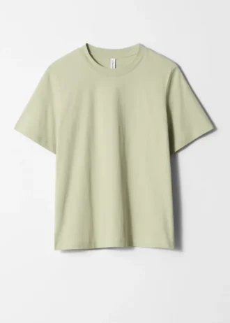 Afslappet T-shirt med rund hals
