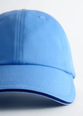 Baseballkasket i bomuldstwill