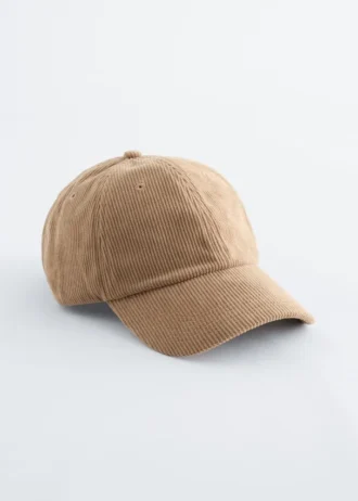 Baseballkasket i fløjl