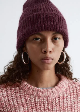 Beanie i uldblanding