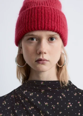 Beanie i uldblanding