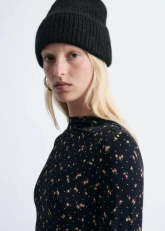 Beanie i uldblanding