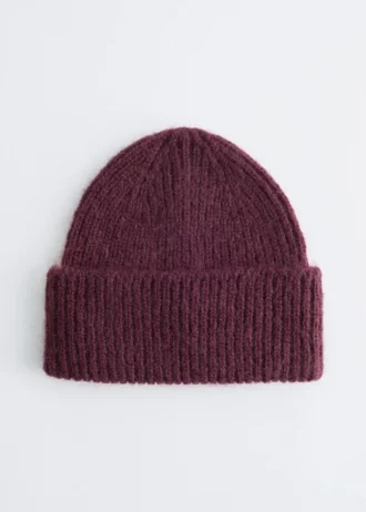 Beanie i uldblanding