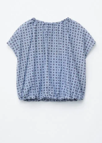 Bluse med print