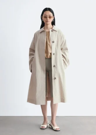 Car Coat med bælte