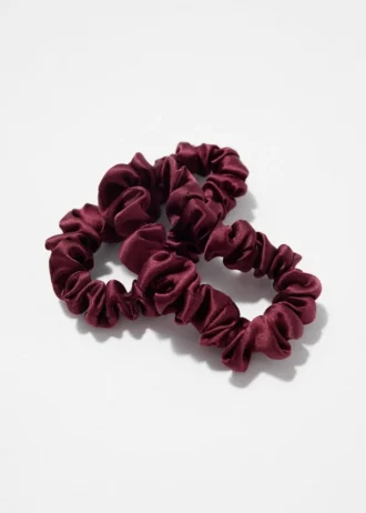 Duo Silk Scrunchie-sæt