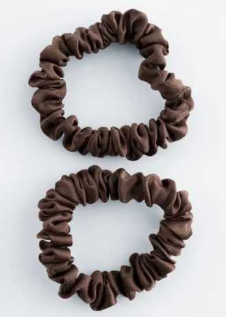 Duo Silk Scrunchie-sæt