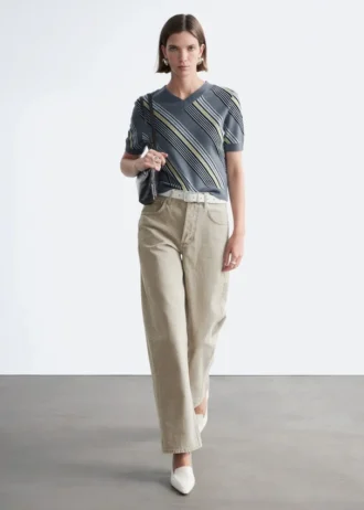 Jeans med tøndeformede ben