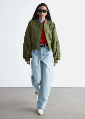 Jeans med tøndeformede ben