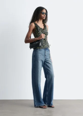 Jeans med vidde
