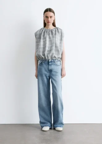 Jeans med vidde