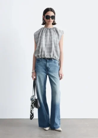 Jeans med vidde