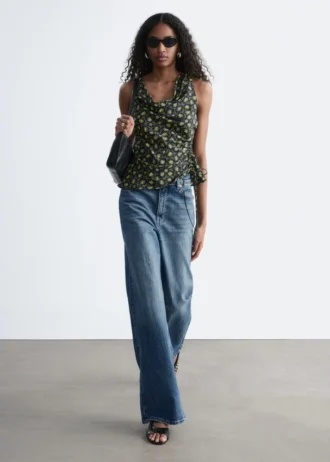 Jeans med vidde