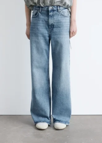Jeans med vidde