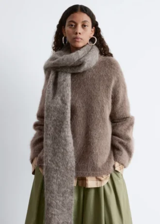 Jumper i mohairblanding