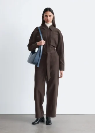 Jumpsuit med bælte