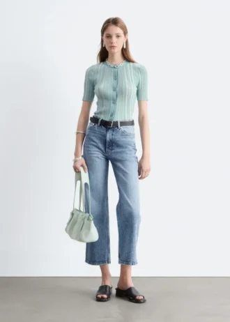 Korte jeans med vidde