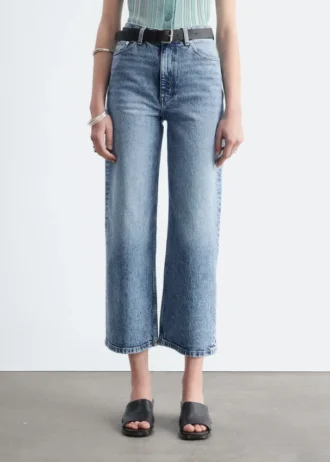 Korte jeans med vidde