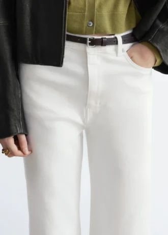 Korte jeans med vidde