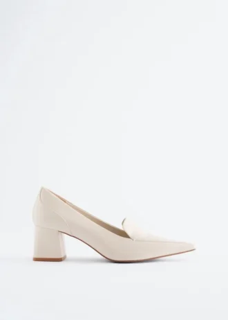 Læderloafers Pumps