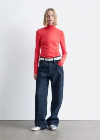 Minimalistiske lædersneakers