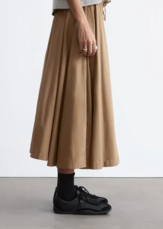 Minimalistiske lædersneakers
