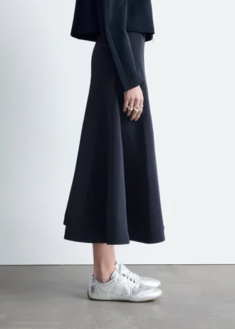 Minimalistiske lædersneakers