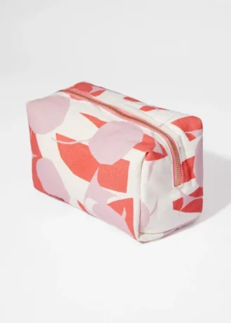 Pink Noon Canvas-kosmetikpung