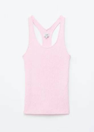 Racerback-top i bomuld